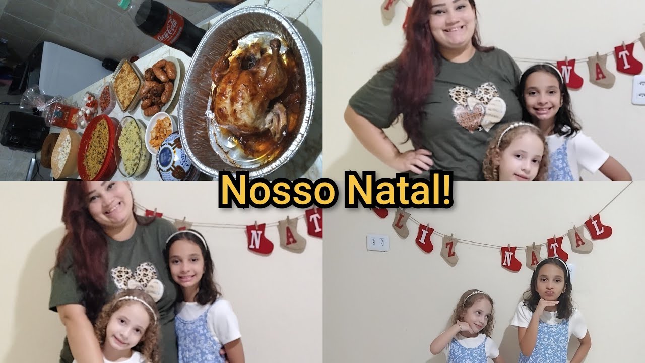 OLHA O QUE O PAPAI NOEL TROUXE PRAS MENINAS | NOSSO NATAL 2025 🥰❤️