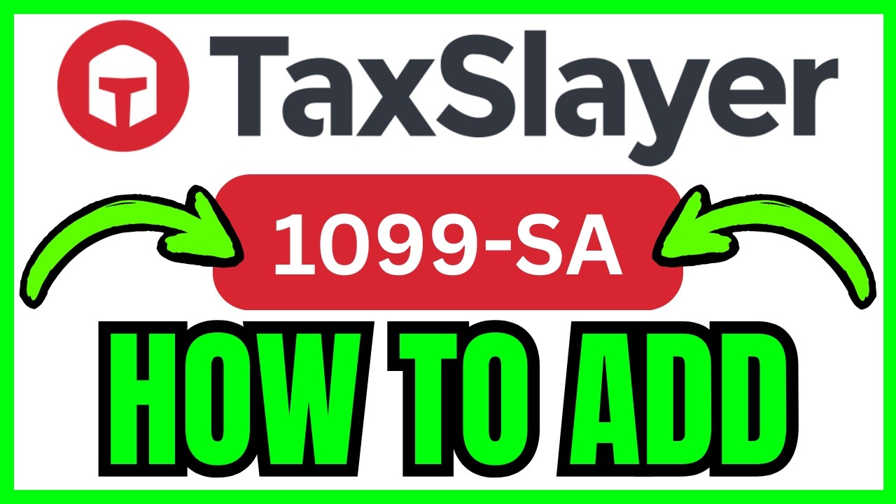 How To ENTER 1099-SA In TaxSlayer (QUICK & EASY) 2026