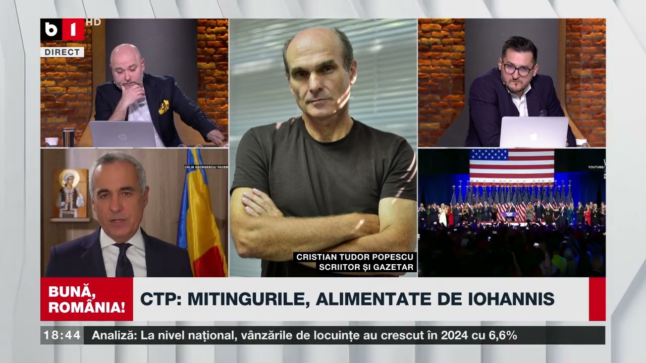 Cristian Tudor Popescu a spus ce va face Călin Georgescu în cazul în care va ajunge președinte