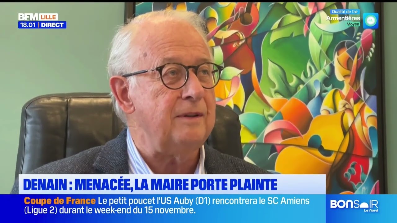 Denain : menacée, la maire porte plainte