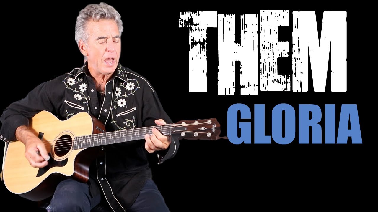 How To Play Gloria On Guitar - Them Guitar Lesson