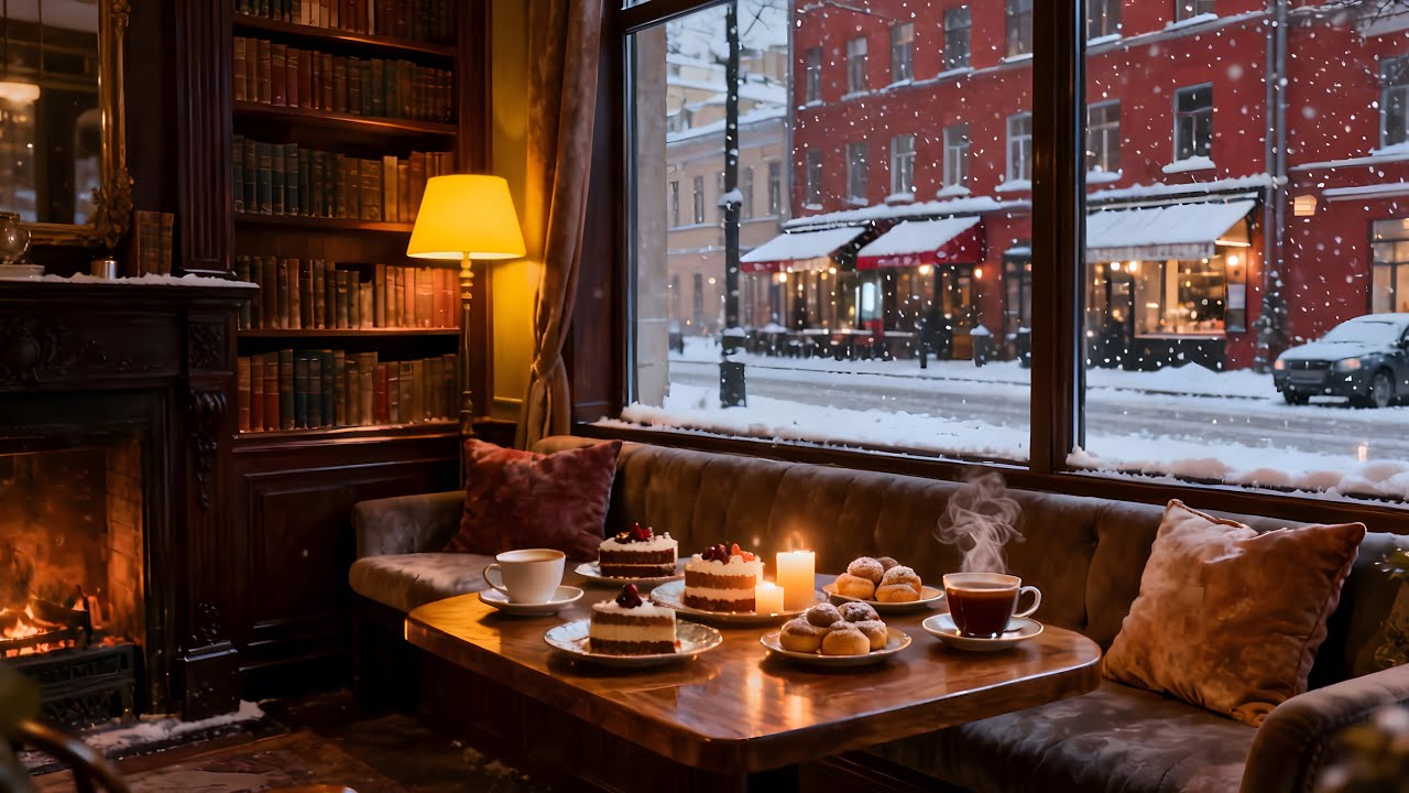 Morning Jazz Coffee Shop Ambience with Smooth Jazz ☕ Calm Jazz Instrumental