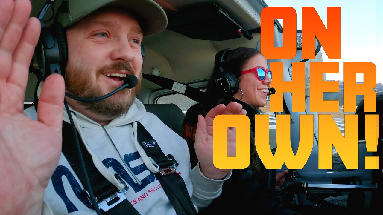 Студент-пилот учится приземляться | ОГРОМНЫЙ прогресс! ✈️