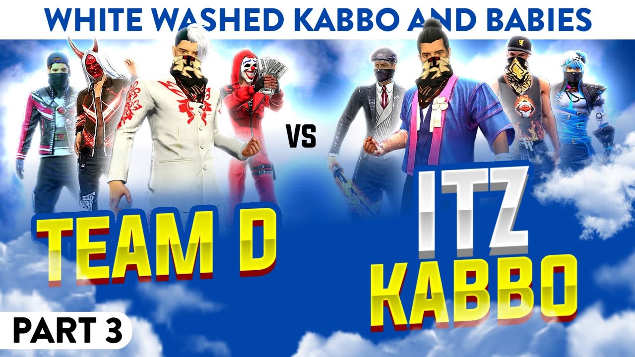 Team D Vs Itz Kabbo Gang | Part 3|  Whitewash By team D 🔥 Complete Domination