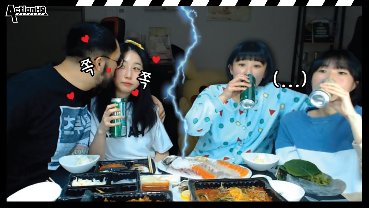 요롱이 위치에 따라 알 수 있는 홍샛부부의 사랑타임💕
