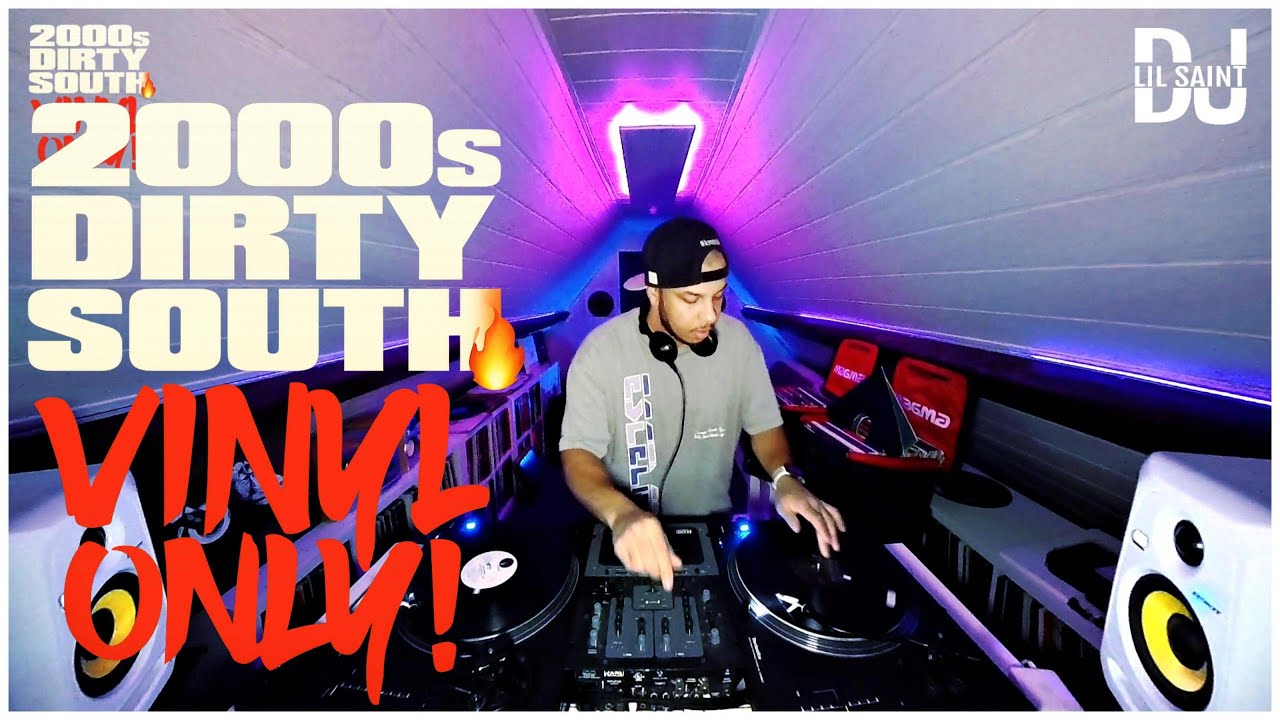DJ Lil Saint | 2000's Dirty South Club Bangers🔥Vinyl Only! Crunk, Snap, ATL, Southern-Hiphop, Bounce