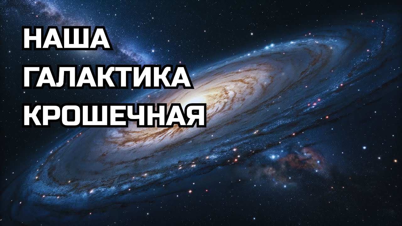 Учёные наконец раскрыли, насколько МАЛЕНЬКАЯ наша галактика на самом деле