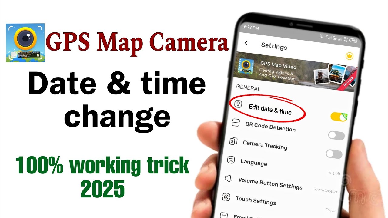 GPS Map Camera Ka Time , Date or Location Kaise Change Kare ? 2025