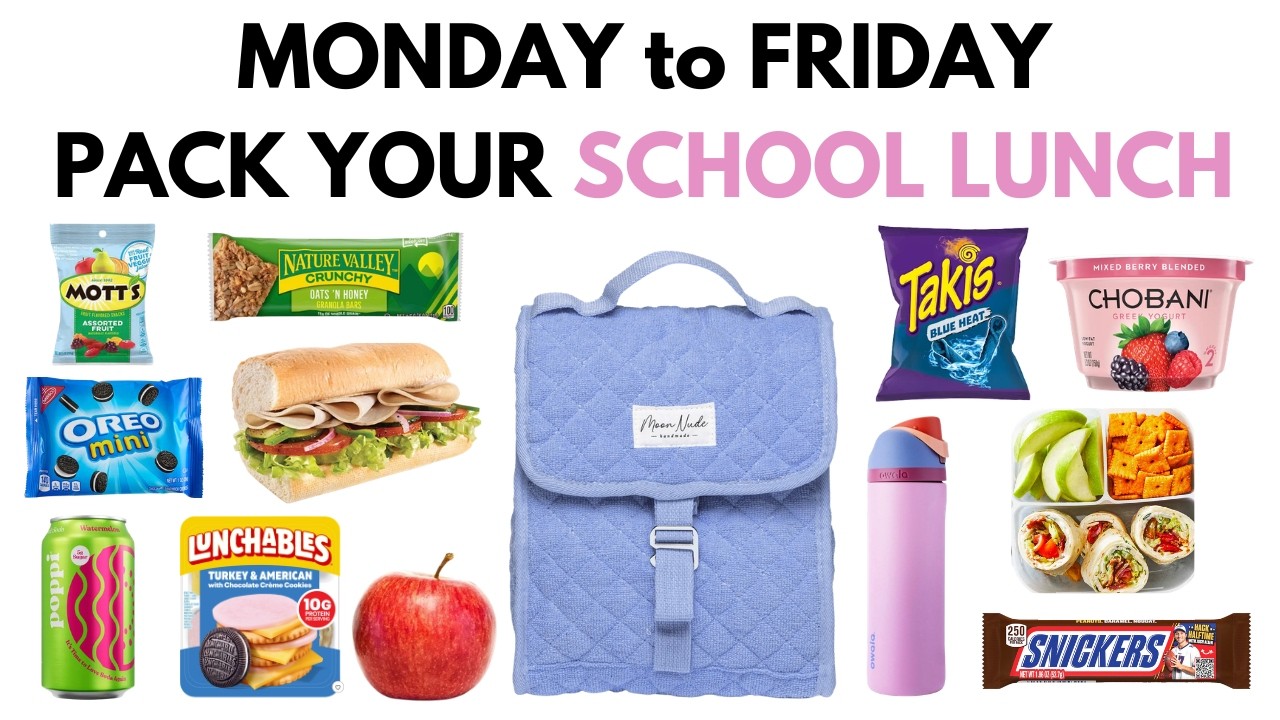 This or That? Pack Your Dream SCHOOL LUNCH! 🍕🍔🍎