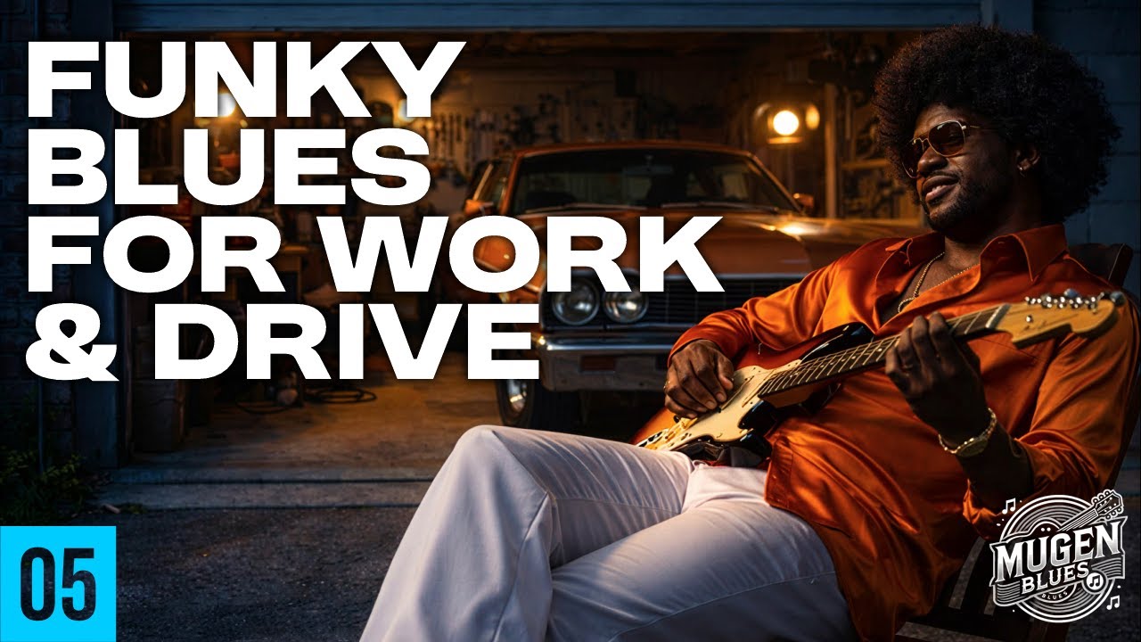 🎸 Funky Blues for Work and Driving Vol. 05