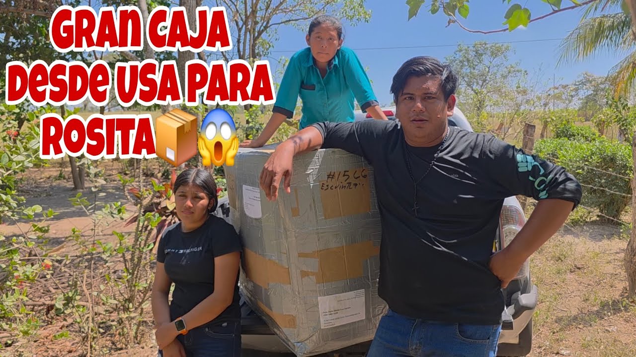 🚨Mega Caja desde USA Para ROSITA🇺🇸No Creerás Todo lo que Venia Adentro Rosa Quedo Impactada😱⁉️