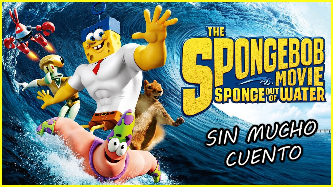 BOB ESPONJA UN HÉROE FUERA DEL AGUA | RESUMEN EN 8 MINUTOS