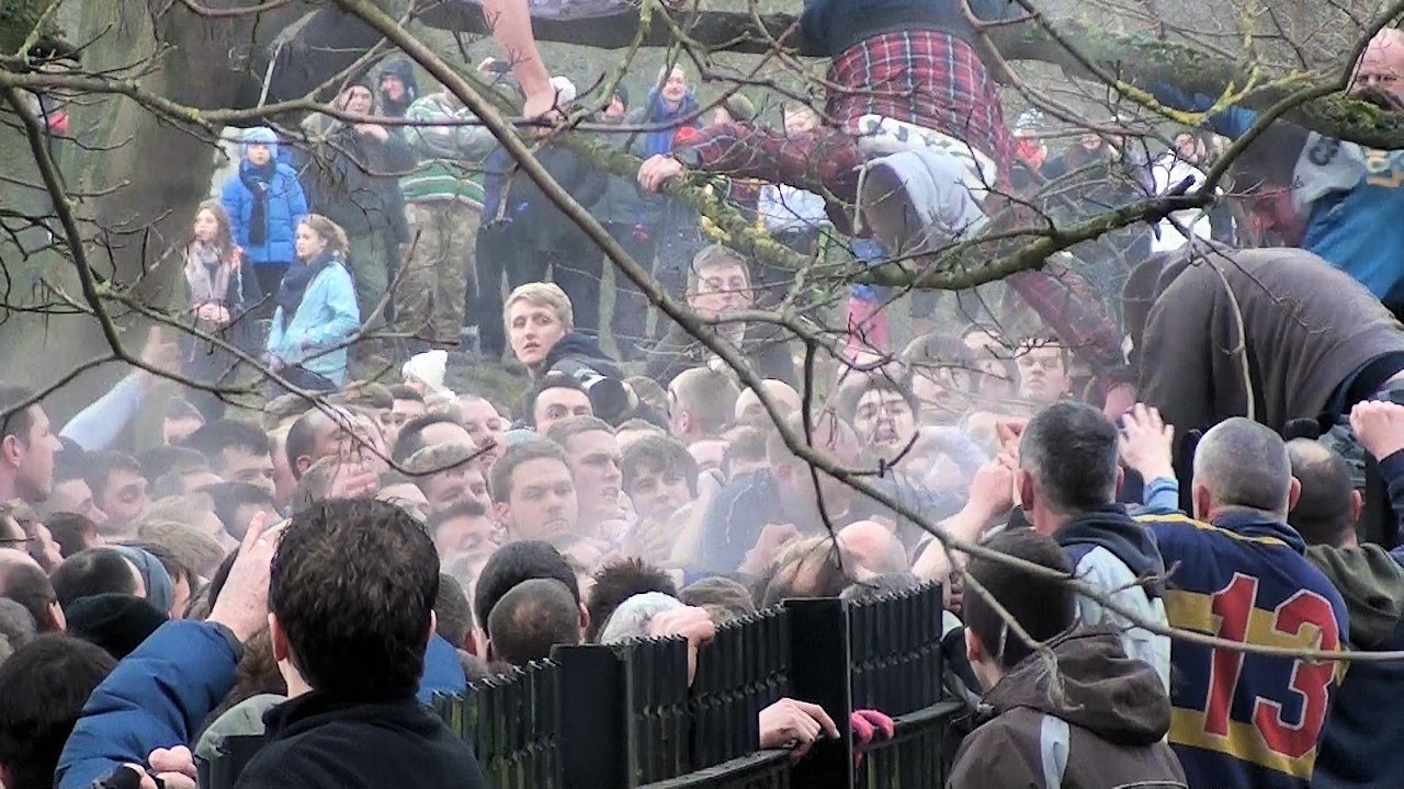 Ashbourne Shrovetide Football 2013, Tuesday 12th February - Part 3 of 6