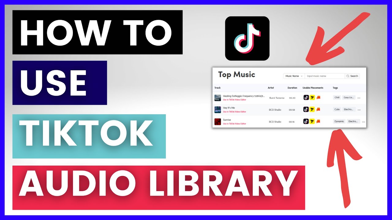 How To Use TikTok Audio Library In TikTok Creative Center? [in 2025]
