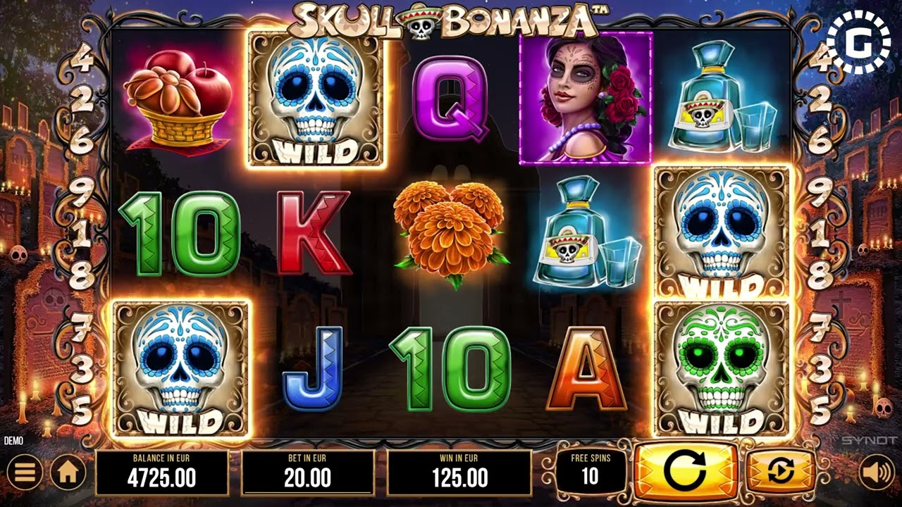 Skull Bonanza by Synot Slot Features | GamblerID