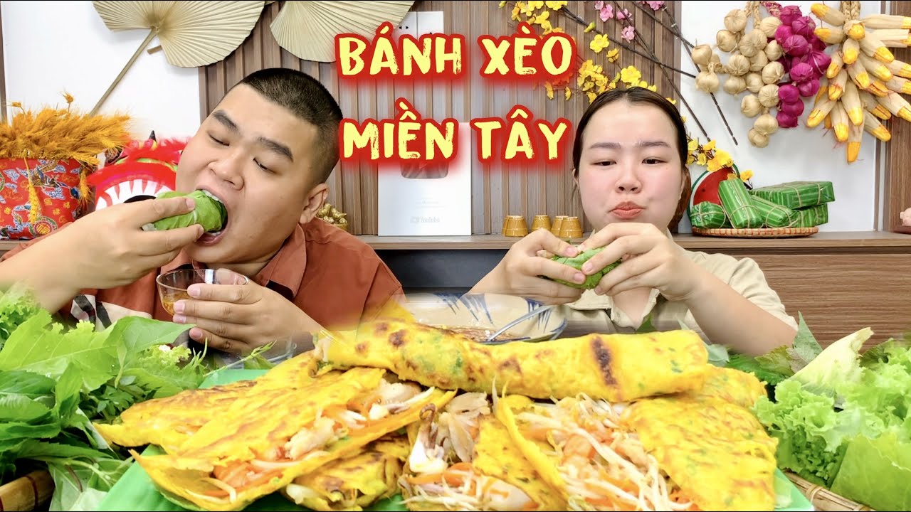 Bé Kim Tự Đổ Bánh Xèo Miền Tây 2 Đứa Dứt Liền 6 Cái Chà Bá Mới Đã Thèm | Tập 807