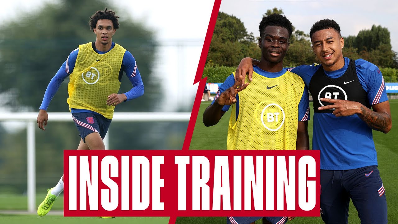 Trent on FIRE, Small Sided Games, Rondos & Donda vs CLB 🎶 | Inside Training | England