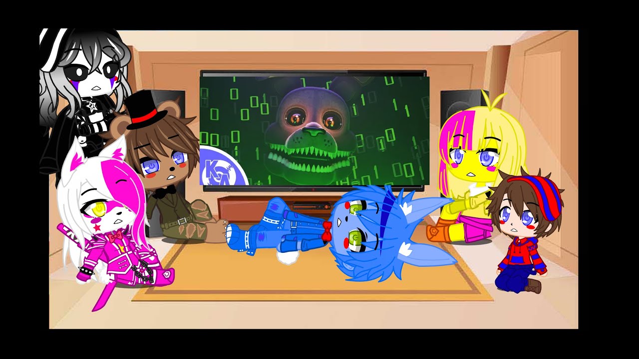 FNaF 2 reacts to Fetch by Kyle Allen Music (Old)