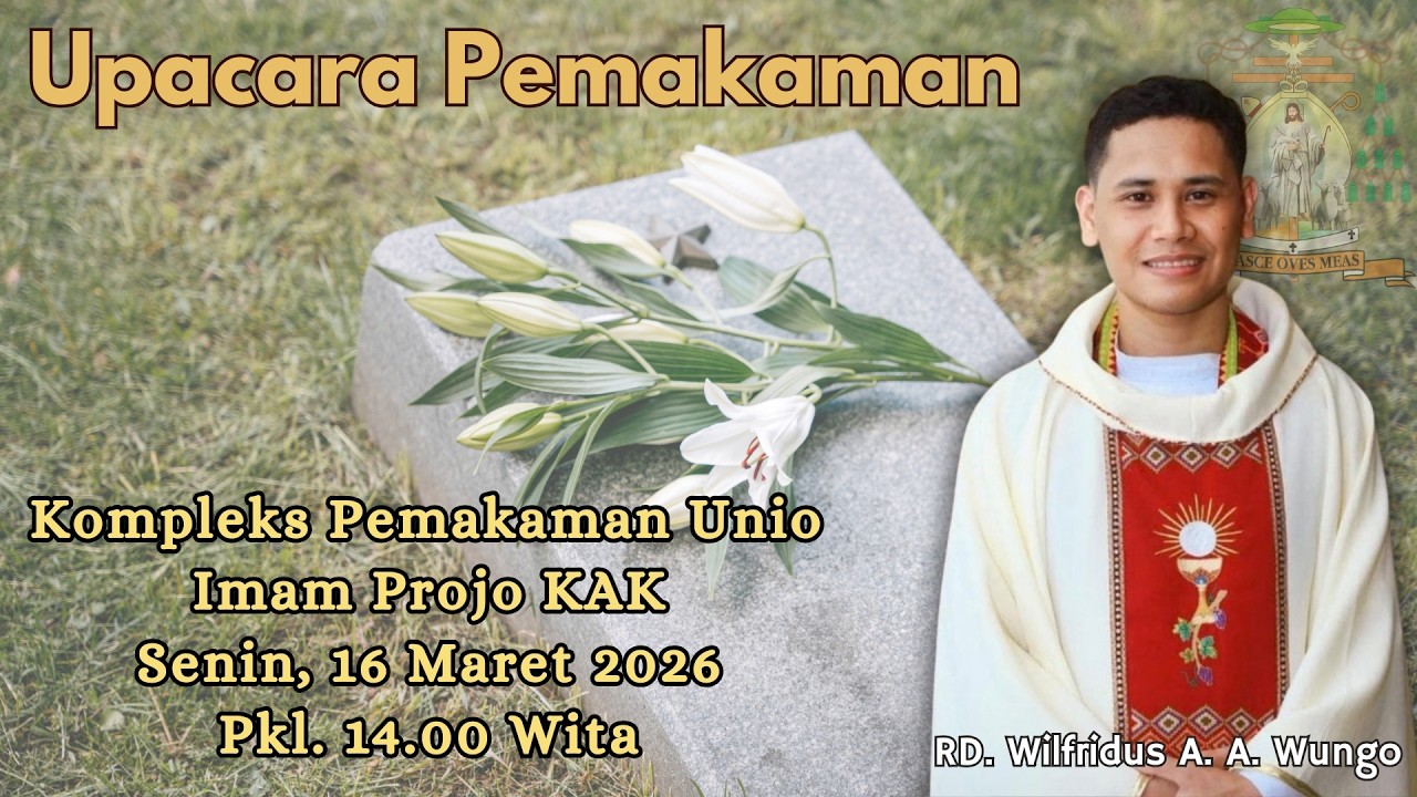 Upacara Pemakaman RD Wilfridus A. A. Wungo