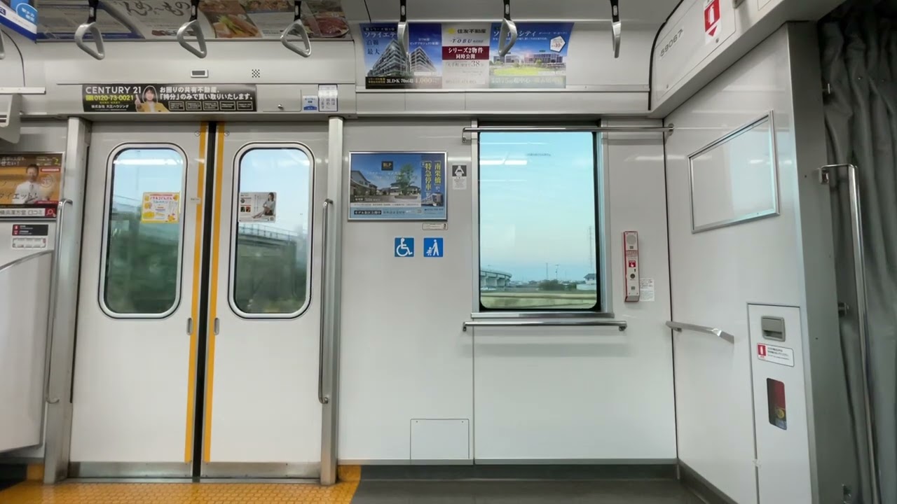 【日立IGBT-VVVF】東武50050系51067F走行音 東武動物公園〜南栗橋
