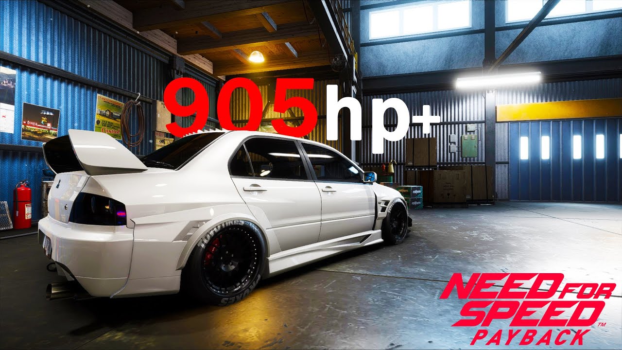 NFS PAYBACK 905 hp+ EVO ix build & Gameplay  [2020]