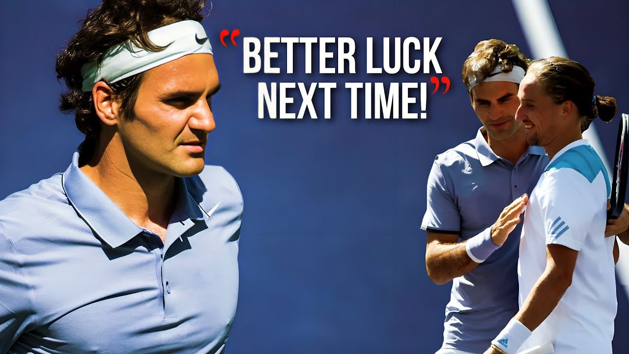 When Roger Federer DESTROYED Tennis' Most Unorthodox Player