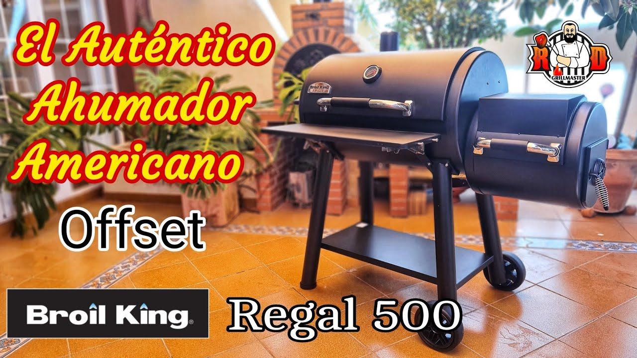 Ahumador Offset Broil King Regal 500  Unboxing & Review |RDGrillmaster.