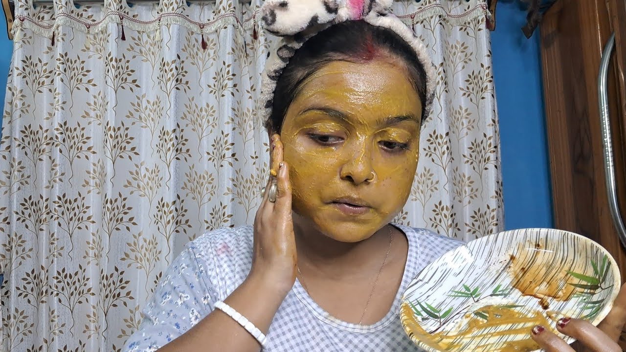 ASMR My Homemade Product Facial Massage Spa
