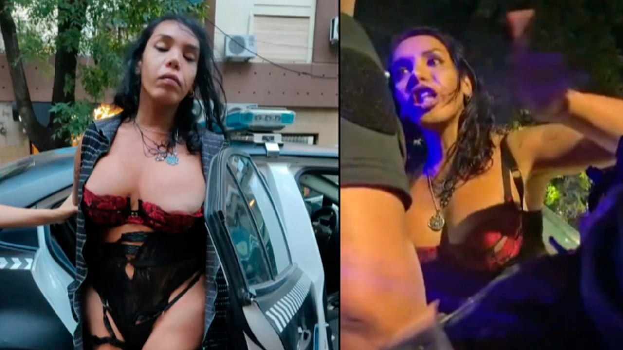 Una mujer trans intentó eludir un control, atropelló a una policía y chocó un patrullero