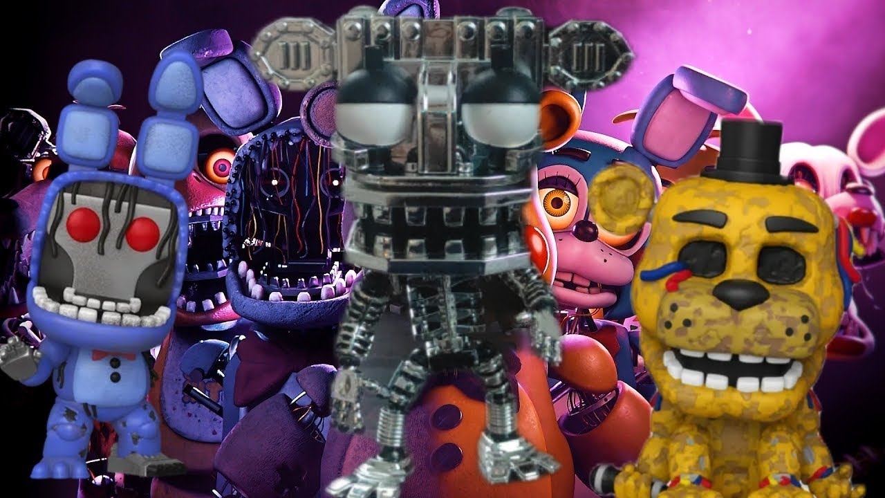Пять ночей у Фредди эксклюзив funko pop эндо 02