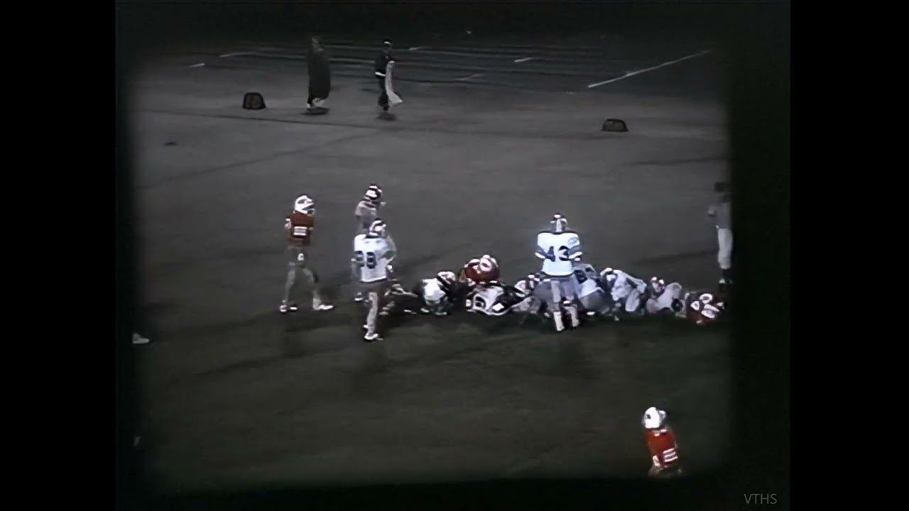 1986 Varsity Coaches' Film: Tomball 48 Magnolia 0 (Late 1st + Full 2nd Half) | Football