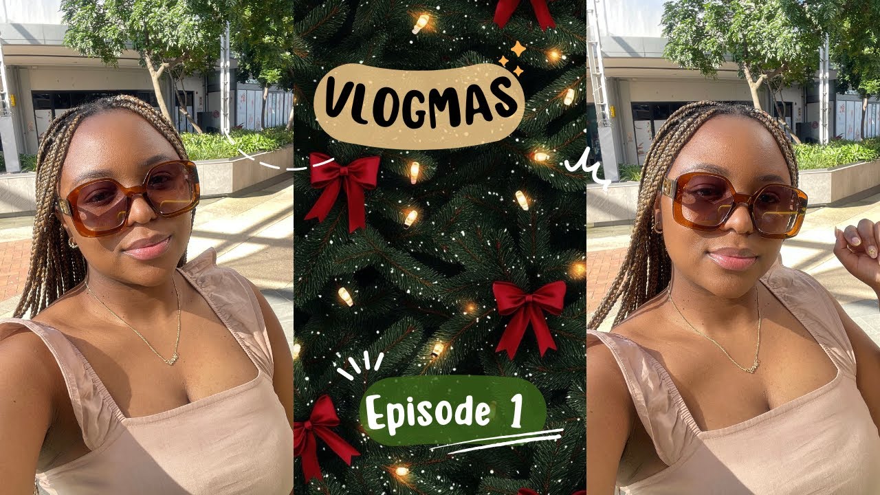 VLOGMAS, Эпизод 1: Покупки в Черную пятницу | Обзор покупок в Clicks | Заметки о прошедшем времен...