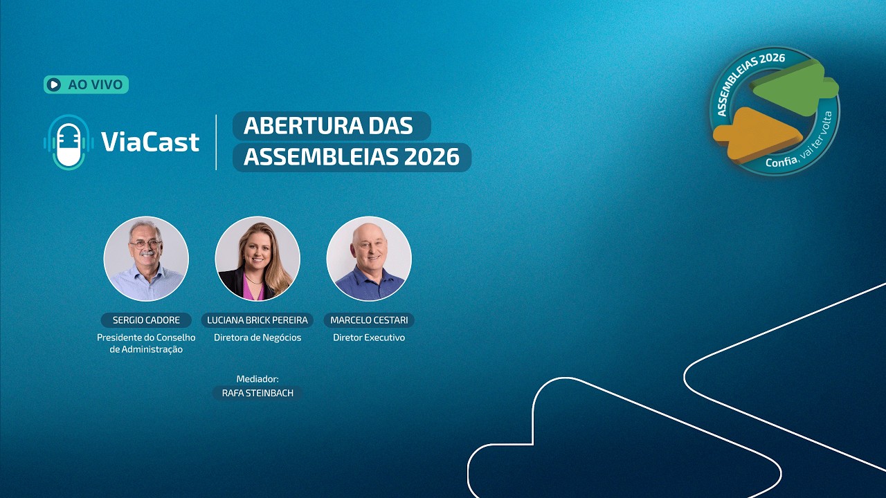 ViaCast: abertura das Assembleias 2026