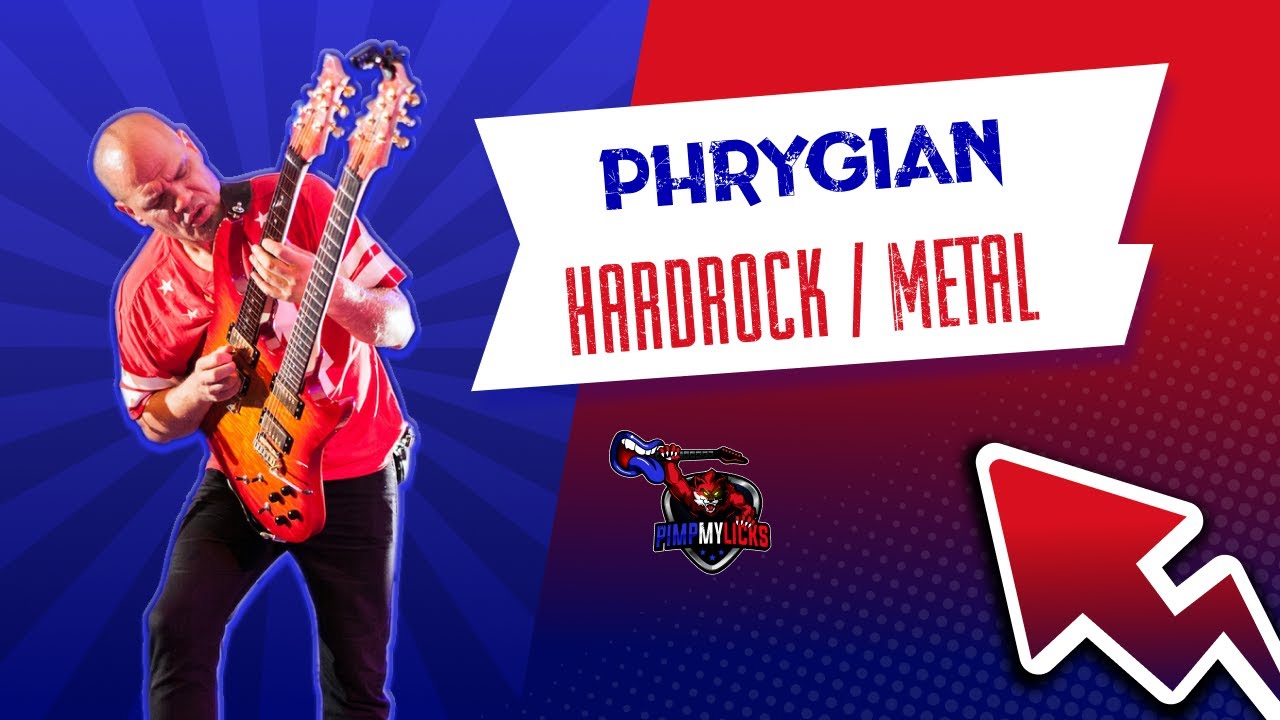 A Phrygian - Hardrock/Metal | Lesson Intro | Pimp My Licks