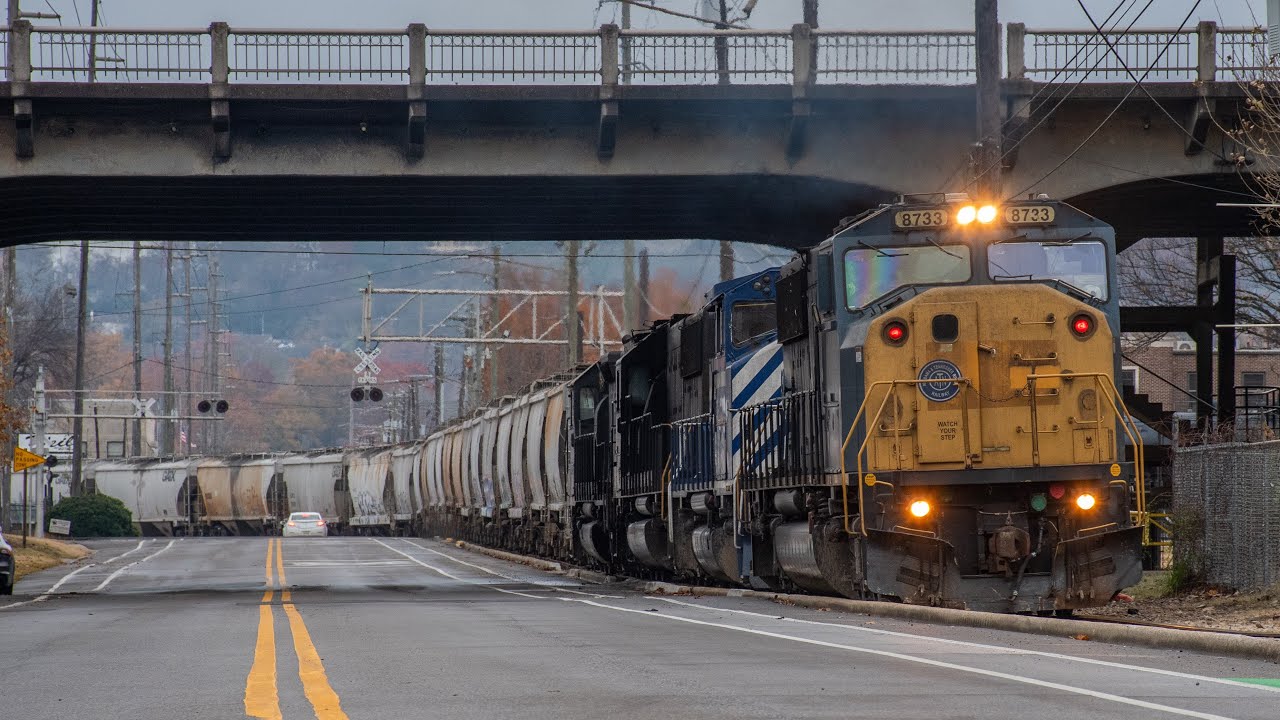 HD: Couple trains around Birmingham, AL w/ ATN Z390, Amtrak, NS, and more! December 15, 2024
