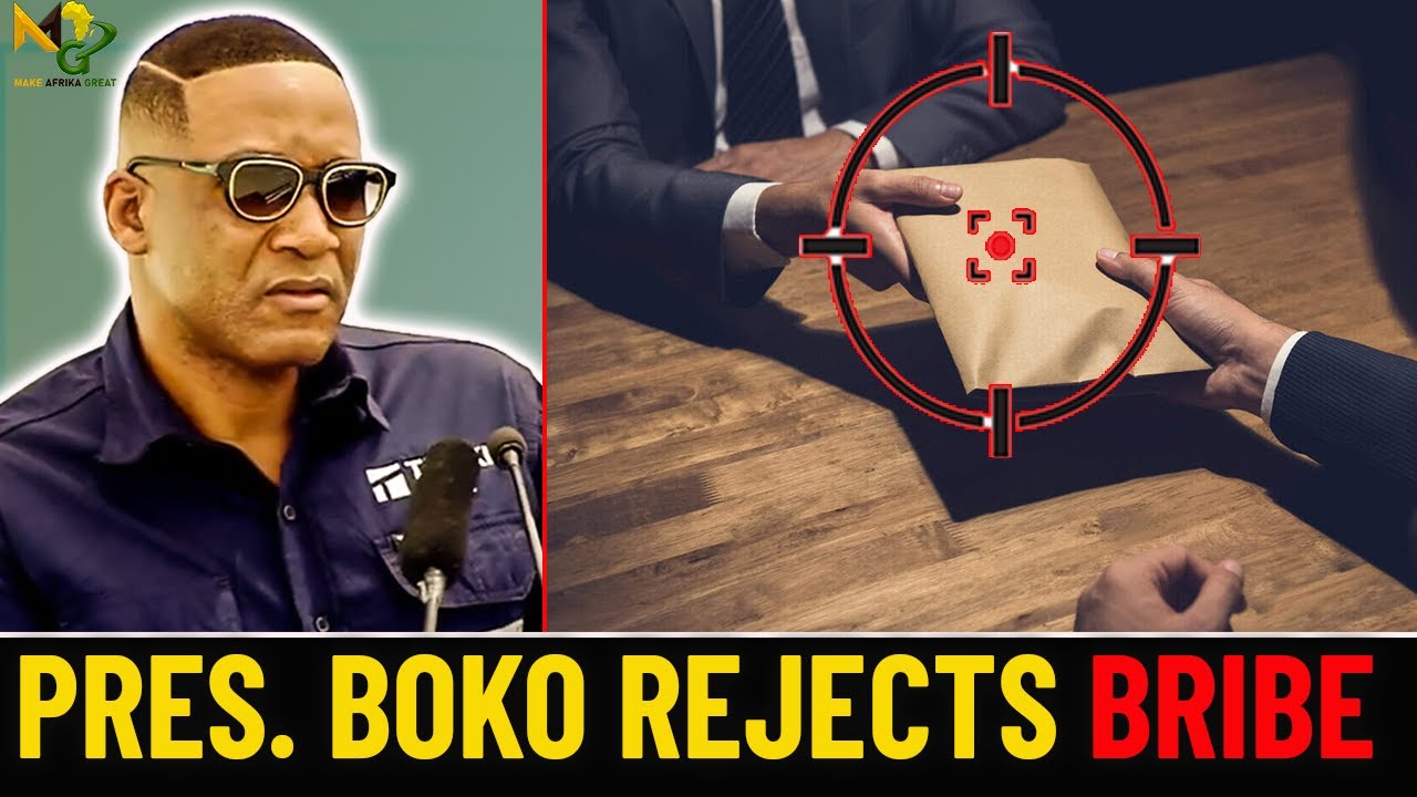 Новый президент Ботсваны потряс мир в Женеве, отвергая коррупцию и взятки