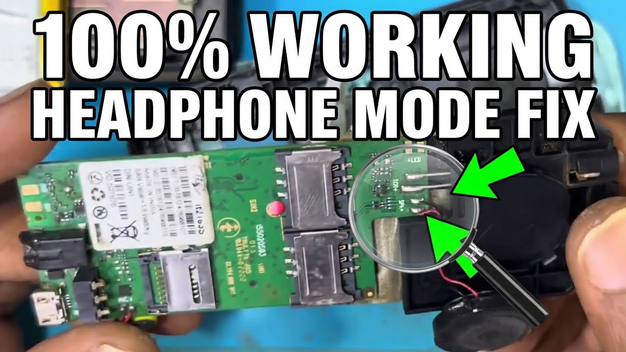 Itel it2163s headphone symbol solution / itel it2163s headphone mode problem / itel headphone mode 