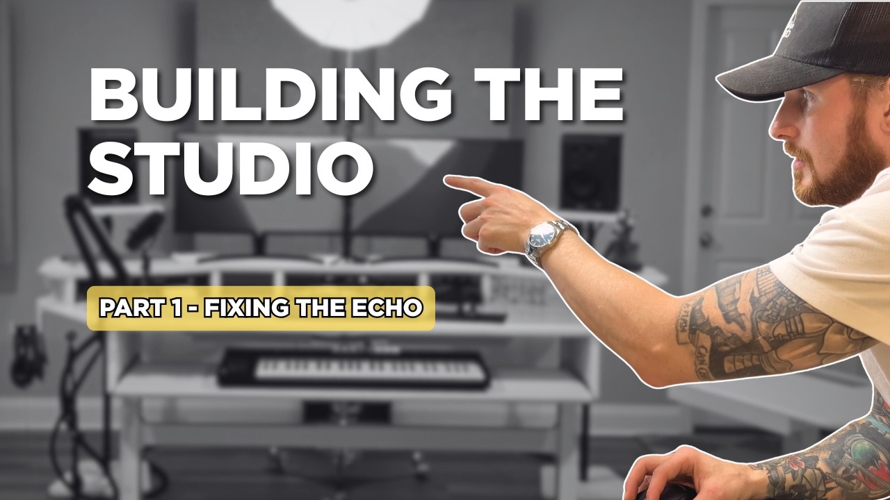 ReisUp Studio Build Part 1: Acoustic Treatment Install