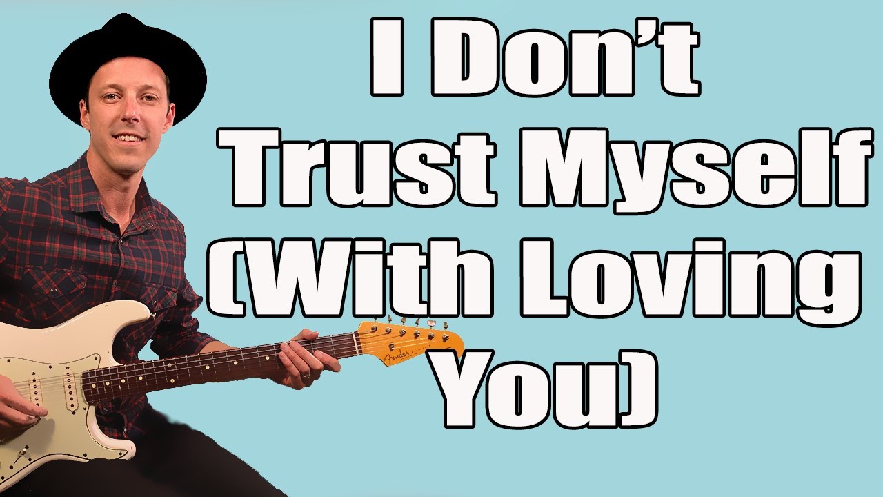 John Mayer I Don't Trust Myself With Loving You Guitar Lesson + Tutorial + TABS