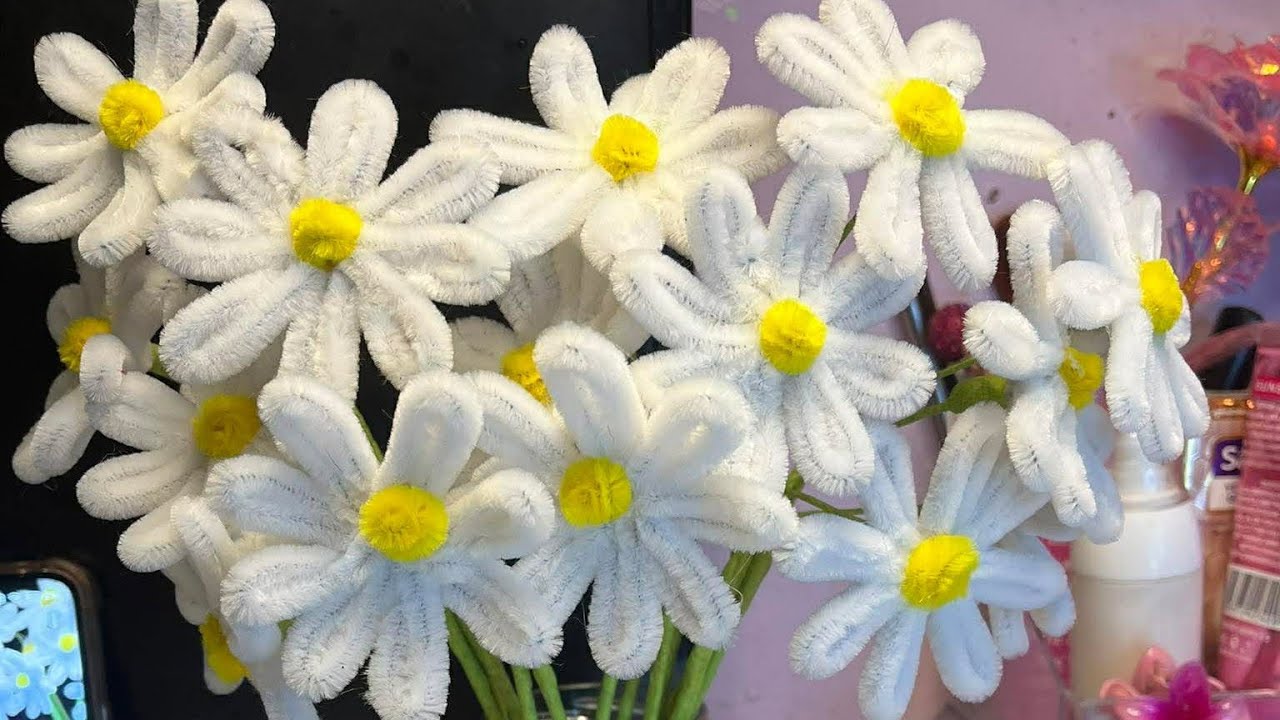 Daisy Fuzzy Wire making