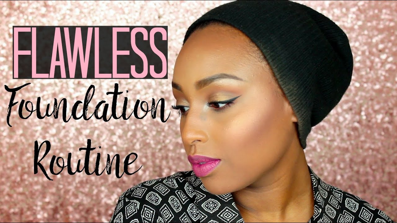 FLAWLESS Foundation Routine! | Aysha Abdul