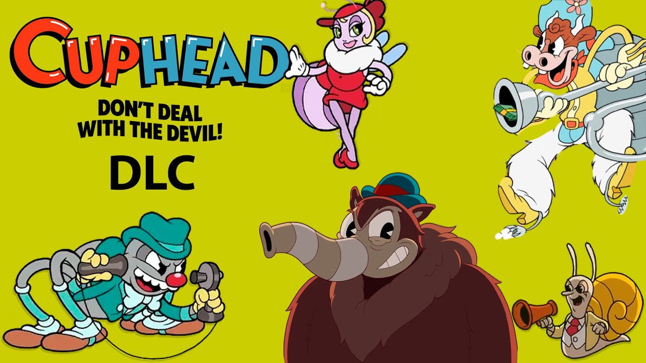 Derrotando O Tamanduá e a Vaca na DLC do Cuphead.