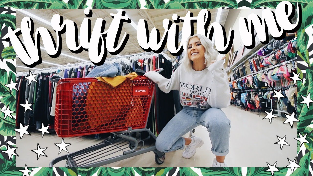 Come Thrift With Me | Thrifting 2019 Fashion Trends | LAST TRY ON THRIFT STORE HAUL OF 2018