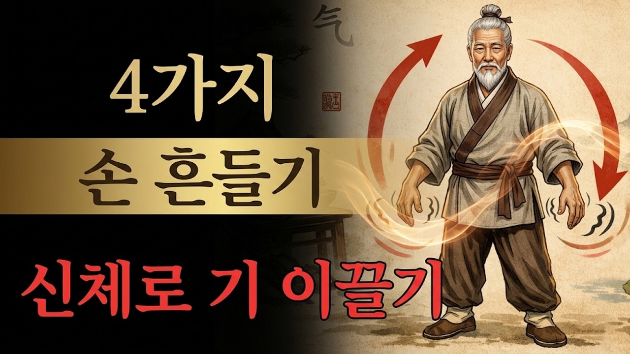 보약보다 낫습니다! 막힌 기혈을 단숨에 뚫고 수명을 늘리는 4가지 손 흔들기 비법