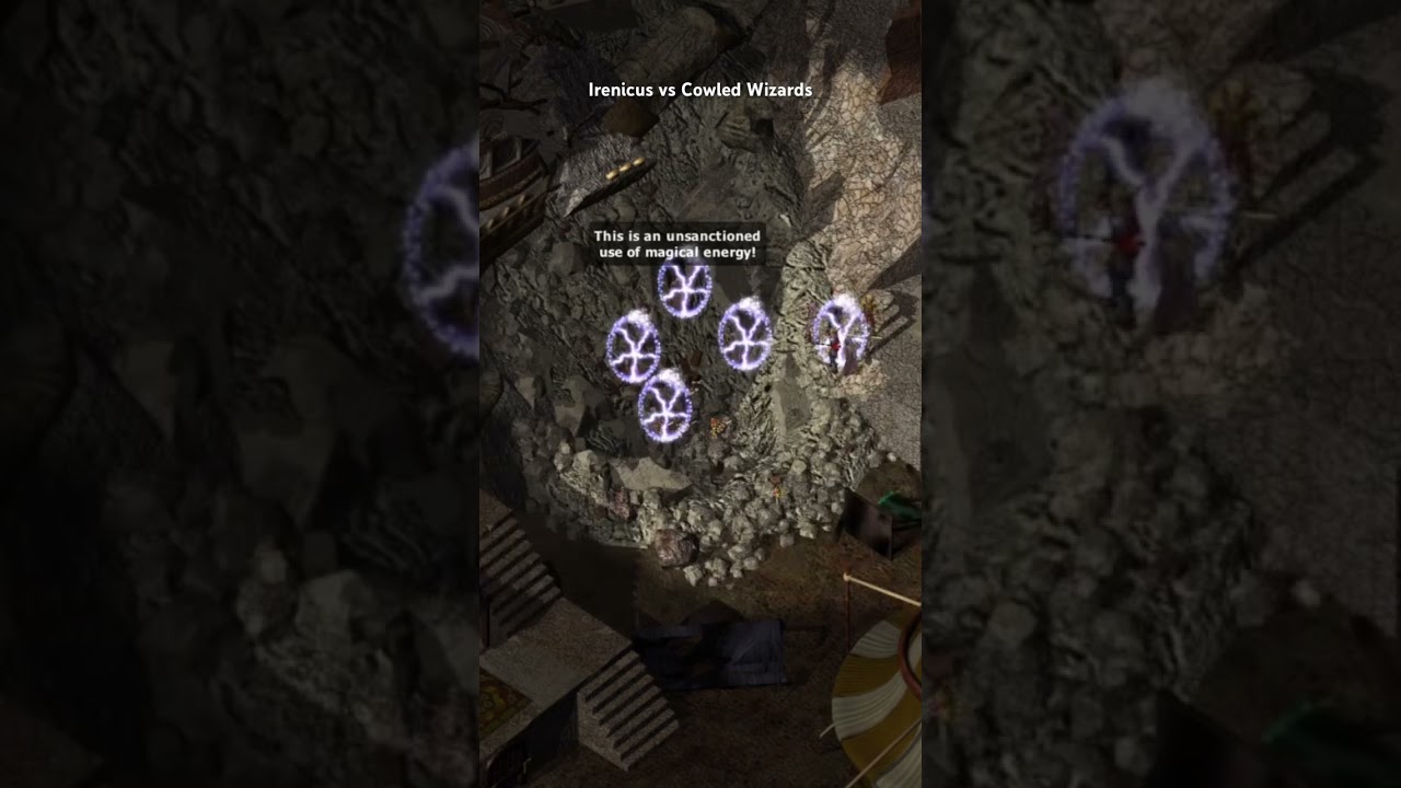 Irenicus vs Cowled Wizards