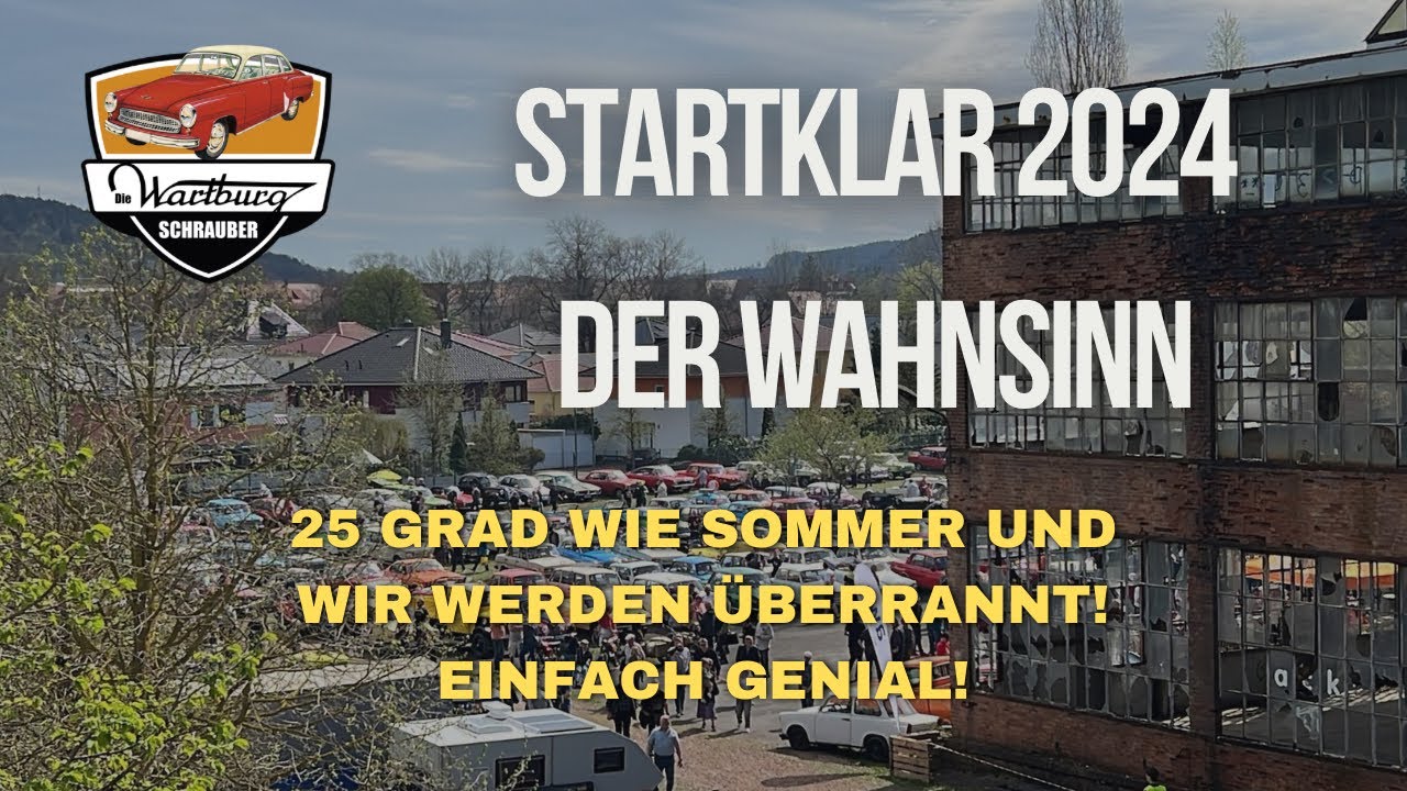 Startklar 2024 der Saisonauftakt in Eisenach wird überrannt. Ein Blick in unseren Tag bei 25 Grad