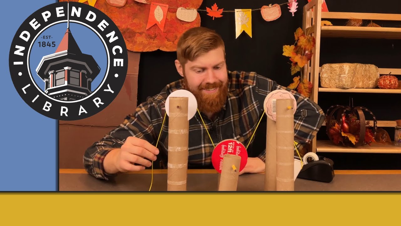 Maker Monday - Cardboard Pulley System
