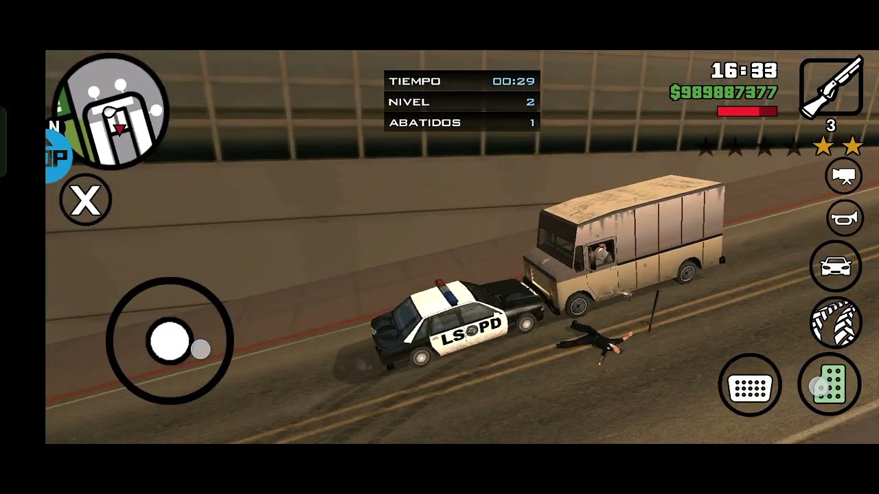 Jugando GTA San Andreas como policía 👮🏼‍♂️🚔