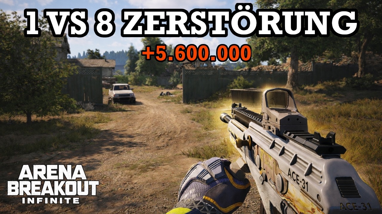 Meine HEFTIGSTE Runde EVER mit der ACE-31 | Arena Breakout Infinte