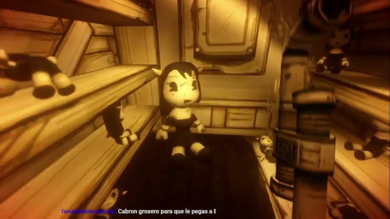 Bendy and the ink machine | Subir y Bajar | cap3 parte 1 🦝🦝🦝